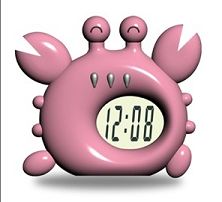 Crab shape timer with alarm